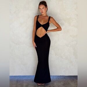 Tiger Mist Rayla Dress Black Small Sexy NWT
